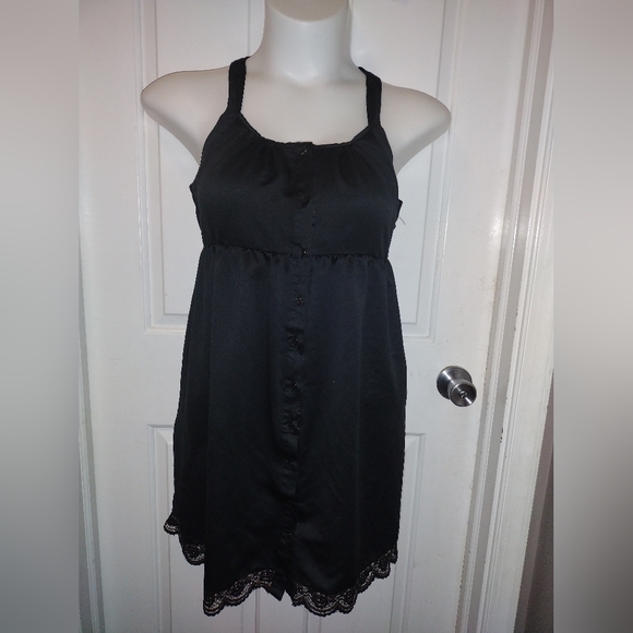 Sexy Black Mini Dress with Pockets Sz XXL - Picture 2 of 11